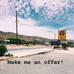 I’m open to offers 😬